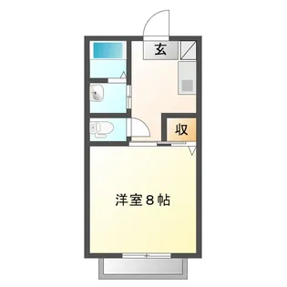 シャーメゾンN広大前 B【1階】の間取り