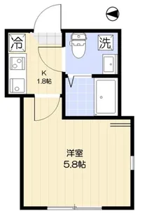 グロリア小岩【2階】の間取り