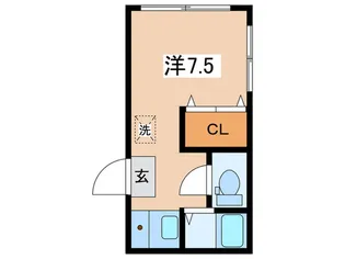 ベアヴァレー【3階】の間取り