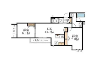 L’s Plus 豊玉南【3階】の間取り