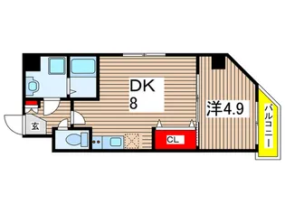 スターライト【5階】の間取り