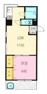 メゾンアローム【3階】の間取り