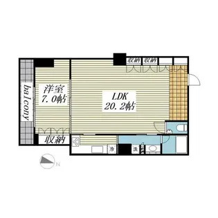 GRAN EBISU【3階】の間取り