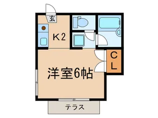 La 祖師谷【1階】の間取り