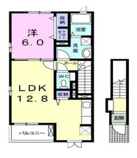 サンガーデンSII【2階】の間取り