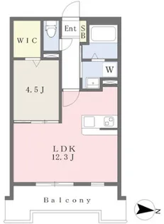 グランフィーネ桜木【7階】の間取り