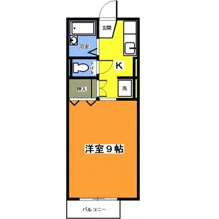 アゼリア【1階】の間取り