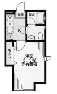 スカイクーレ【1階】の間取り