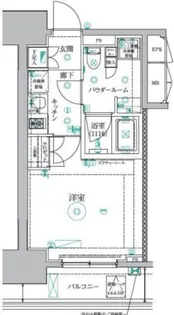 セジョリ西早稲田【7階】の間取り