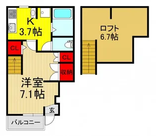 Liberta【1階】の間取り