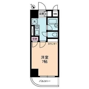 アセンズシティ3【5階】の間取り