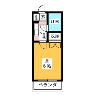 ザ・リバーパレス【3階】の間取り