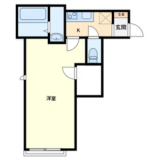アルジェ【1階】の間取り