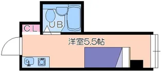 昭和グランドハイツ第2菅栄【10階】の間取り