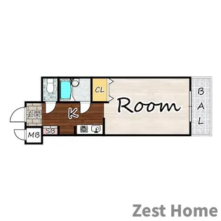 立花アスペンハウス【7階】の間取り