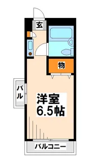 ロイヤルカイザー【電気通信大学受験生事前予約可能物件】【2階】の間取り