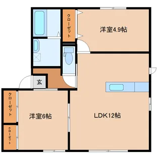 レリーフ21【1階】の間取り