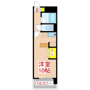 サニークレスト南林寺【2階】の間取り