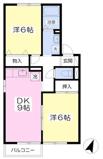 コトー桜台【1階】の間取り