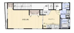 片野ビル【2階】の間取り