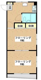 西ケ原コート【3階】の間取り