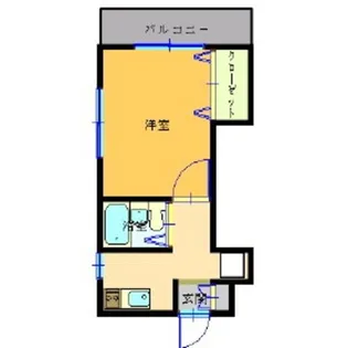 松原ハイツ【2階】の間取り