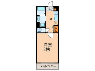 エルヴェールキャトル【2階】の間取り