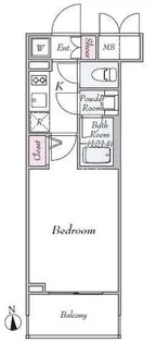 コンシェリア浜松町 MASTER’S VILLA【7階】の間取り