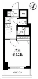メインステージ日本橋馬喰町【9階】の間取り