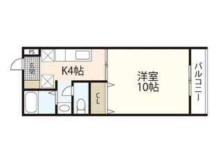 サンライズ伴駅前ビル【2階】の間取り
