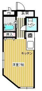 衣笠ビル【2階】の間取り