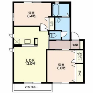 セピア エステート【2階】の間取り