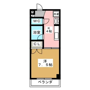 LON BLDG.【6階】の間取り