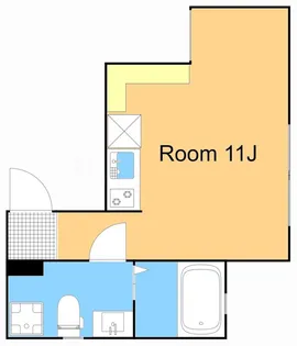 ザ コンラスト大井町【1階】の間取り