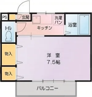ジュネスノード【1階】の間取り