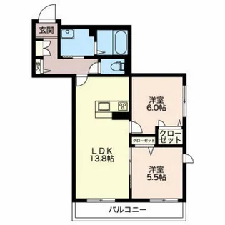 Kaede【2階】の間取り