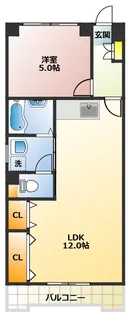 パークヒルズ【1階】の間取り