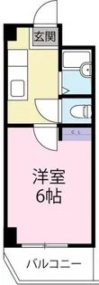 北西ビル【2階】の間取り
