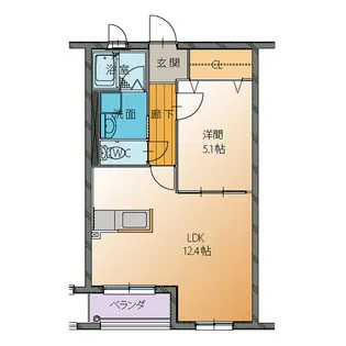 Heartful Verano【1階】の間取り
