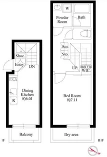 PASEO白山Iの間取り