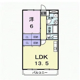 ニューマリッチ羽島【2階】の間取り