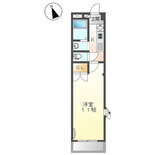 プチパレット【2階】の間取り