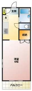 フォレストブライト【3階】の間取り