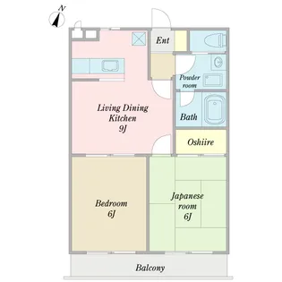 サンライトみずほ【2階】の間取り