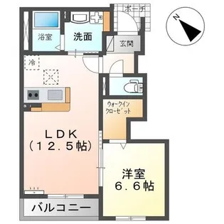 コスモス【1階】の間取り