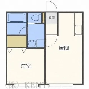 リースクエア発寒【2階】の間取り