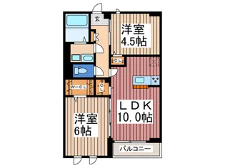Ken‘s【3階】の間取り