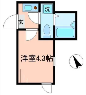 リブ綾瀬【1階】の間取り