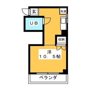 林田ビル【3階】の間取り