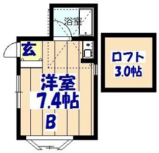 プリマーズ【1階】の間取り